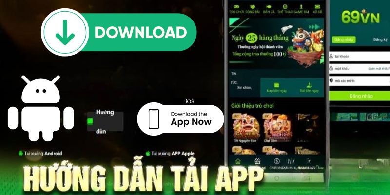 Cách tải ứng dụng của 69VN về máy iOS